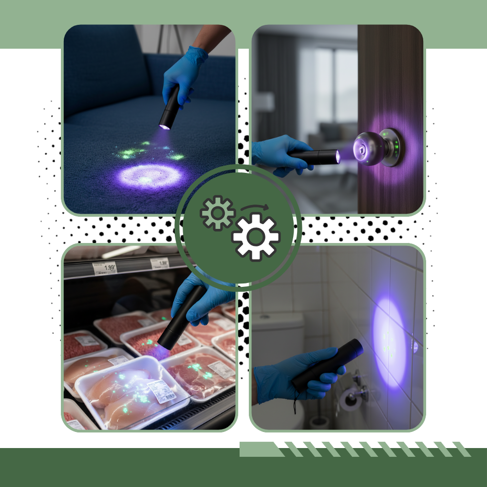 Food Inspection Multi-Use UV Light  - Ozerty