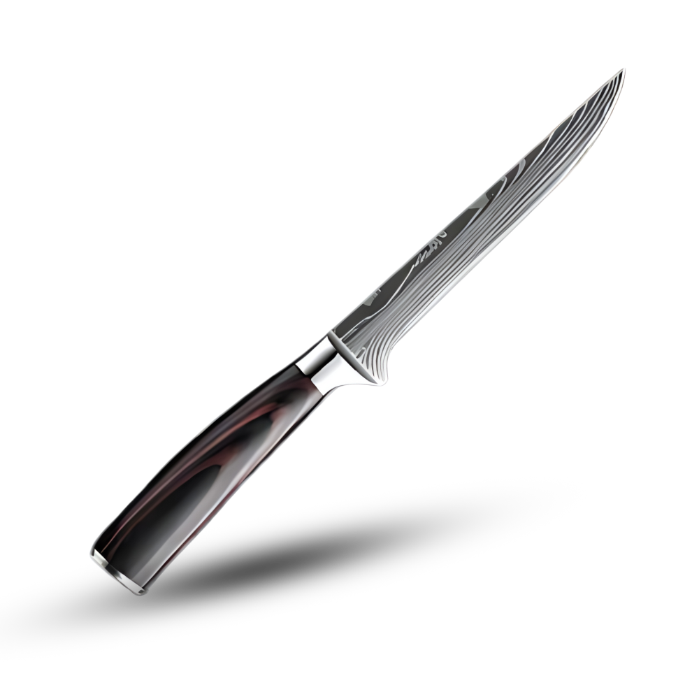 Forest Wood Japanese Knife -Honesuki - Boning Knife 6 inch/15 cm - Ozerty