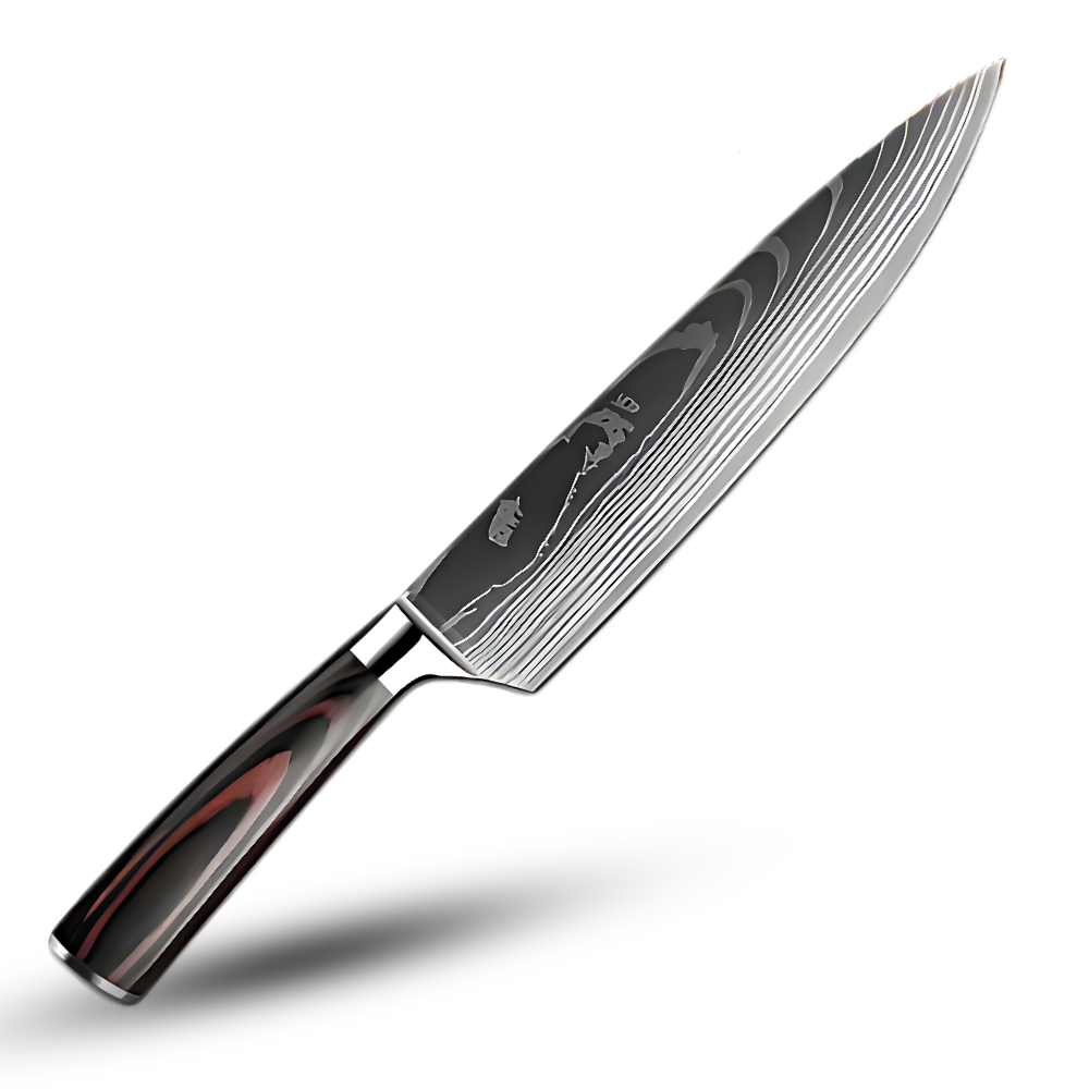 Forest Wood Japanese Knife -Gyuotoh - Chef4S Knife 8 inch/20.5 cm - Ozerty