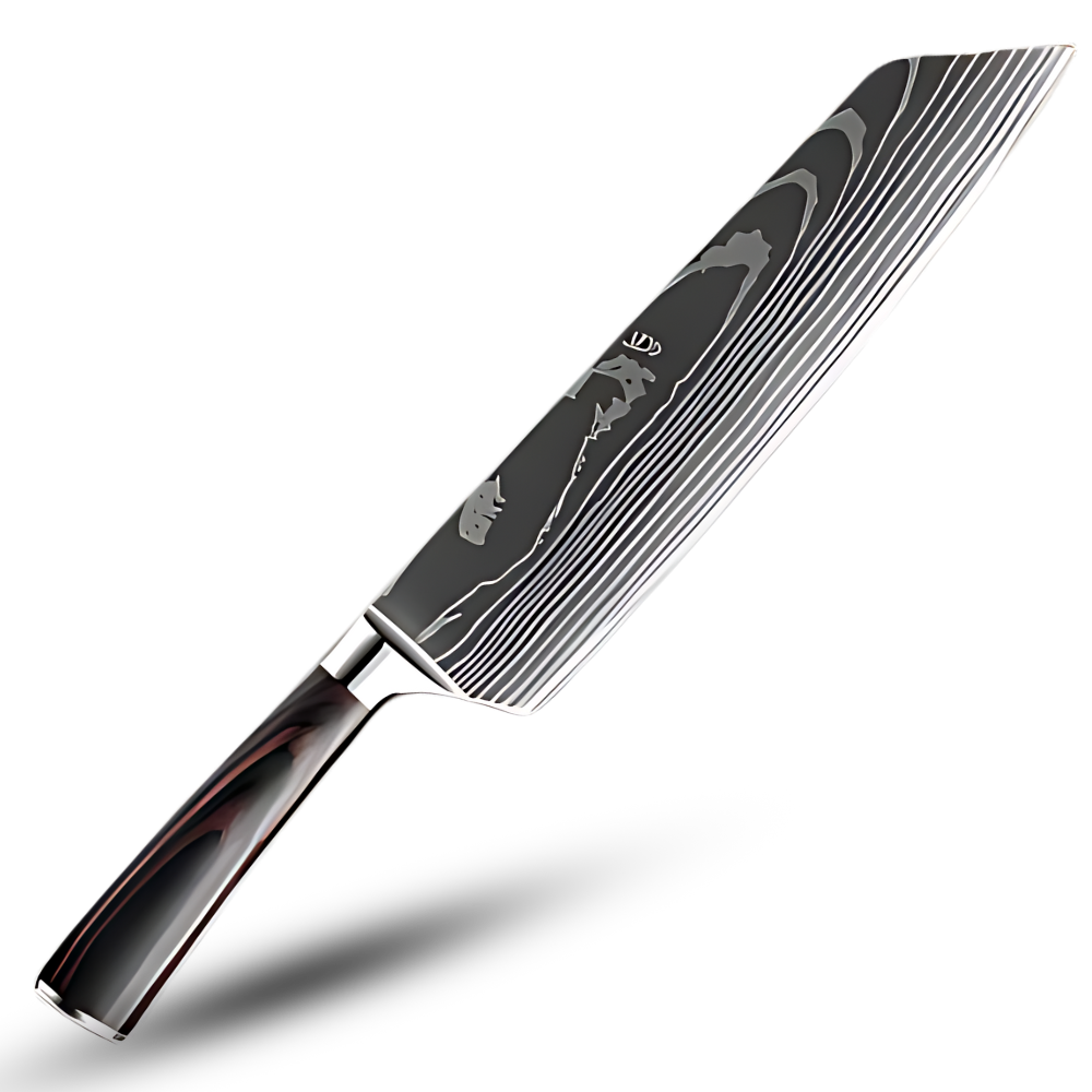 Forest Wood Japanese Knife -Kiritsuke Knife 8 inch/20 cm - Ozerty