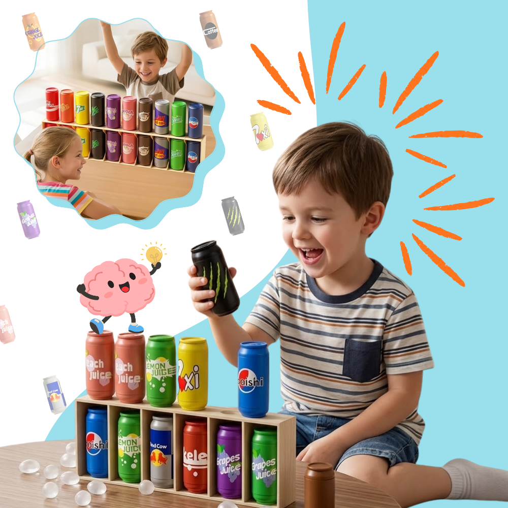 Fun Memory Boost Bottle Guessing Game - Ozerty