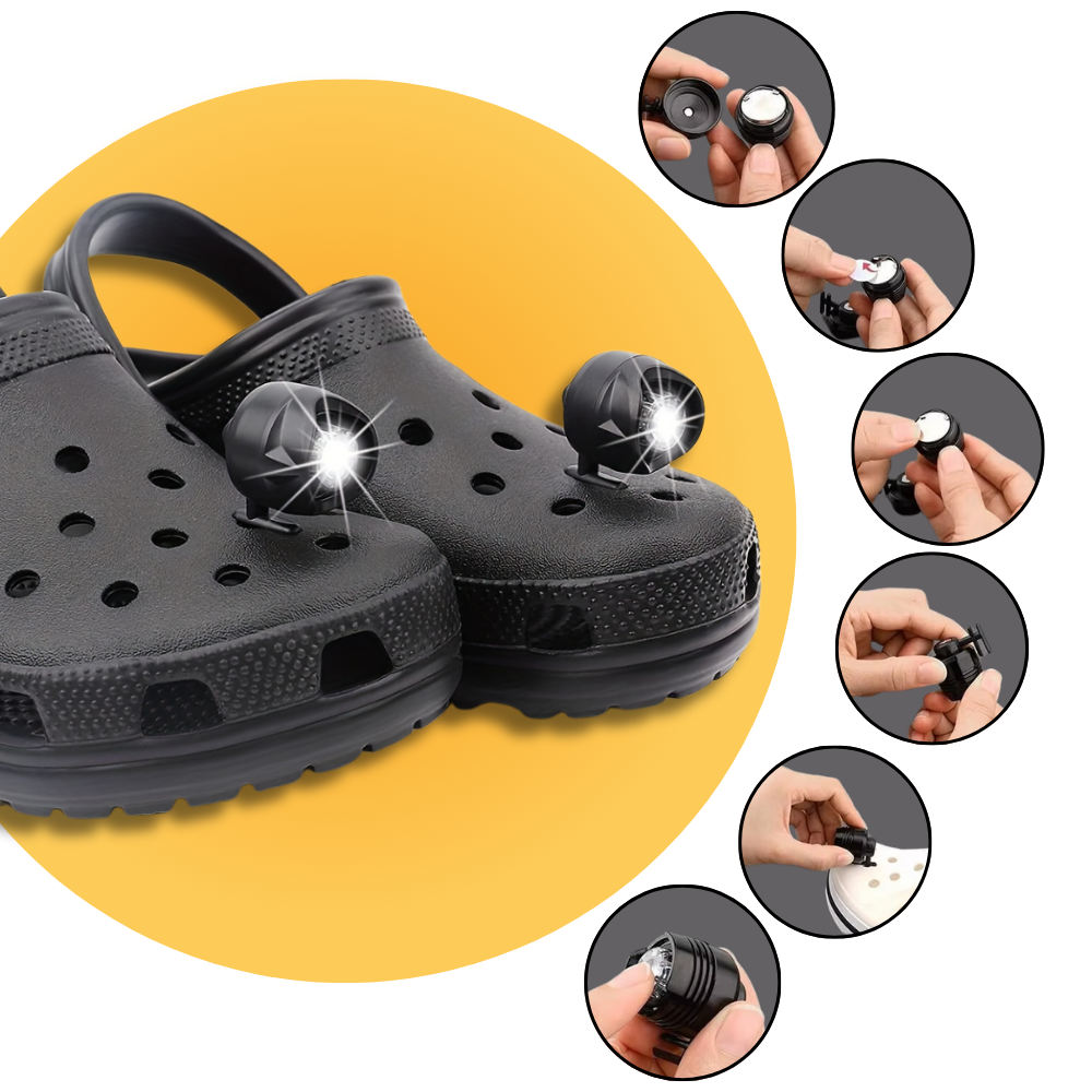 Hands-Free Waterproof Crocs Light - Ozerty