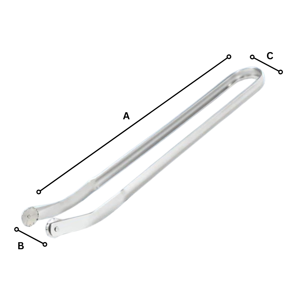 Heat Resistant Barbecue Flip Tongs - Ozerty