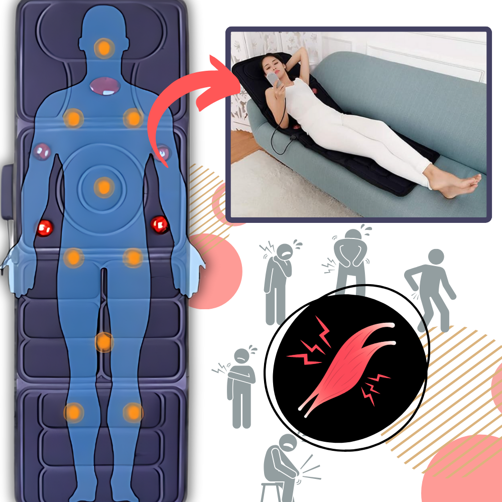 Heat Therapy Full Body Massage Mat - Ozerty