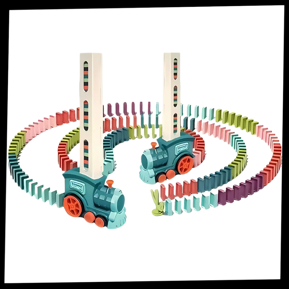 Interactive Automatic Domino Train - Ozerty