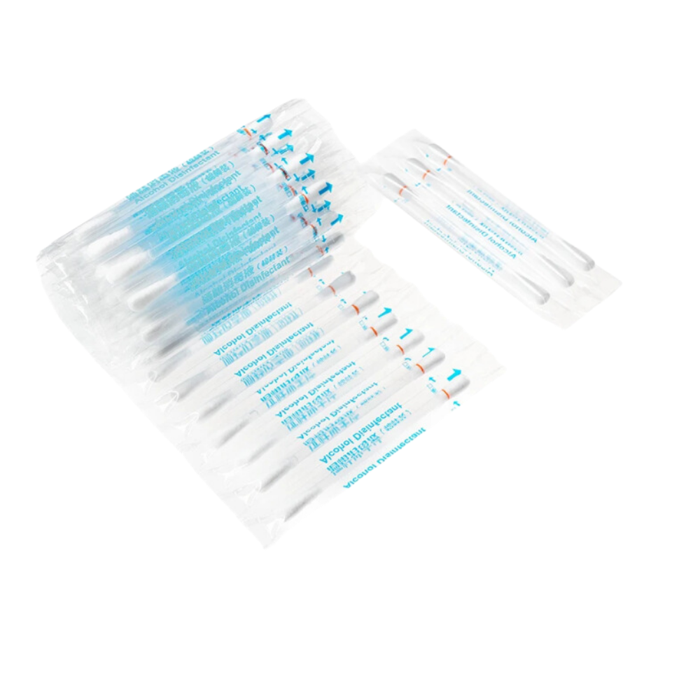 Iodine Alcohol Swabsticks -50pcs alcohol swabs - Ozerty