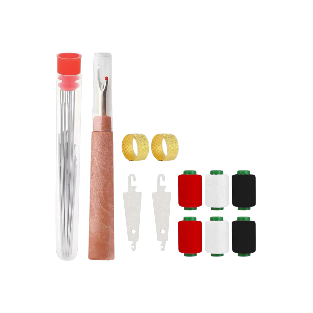 Large Eye Embroidery Needle Kit -37 pcs  - Ozerty