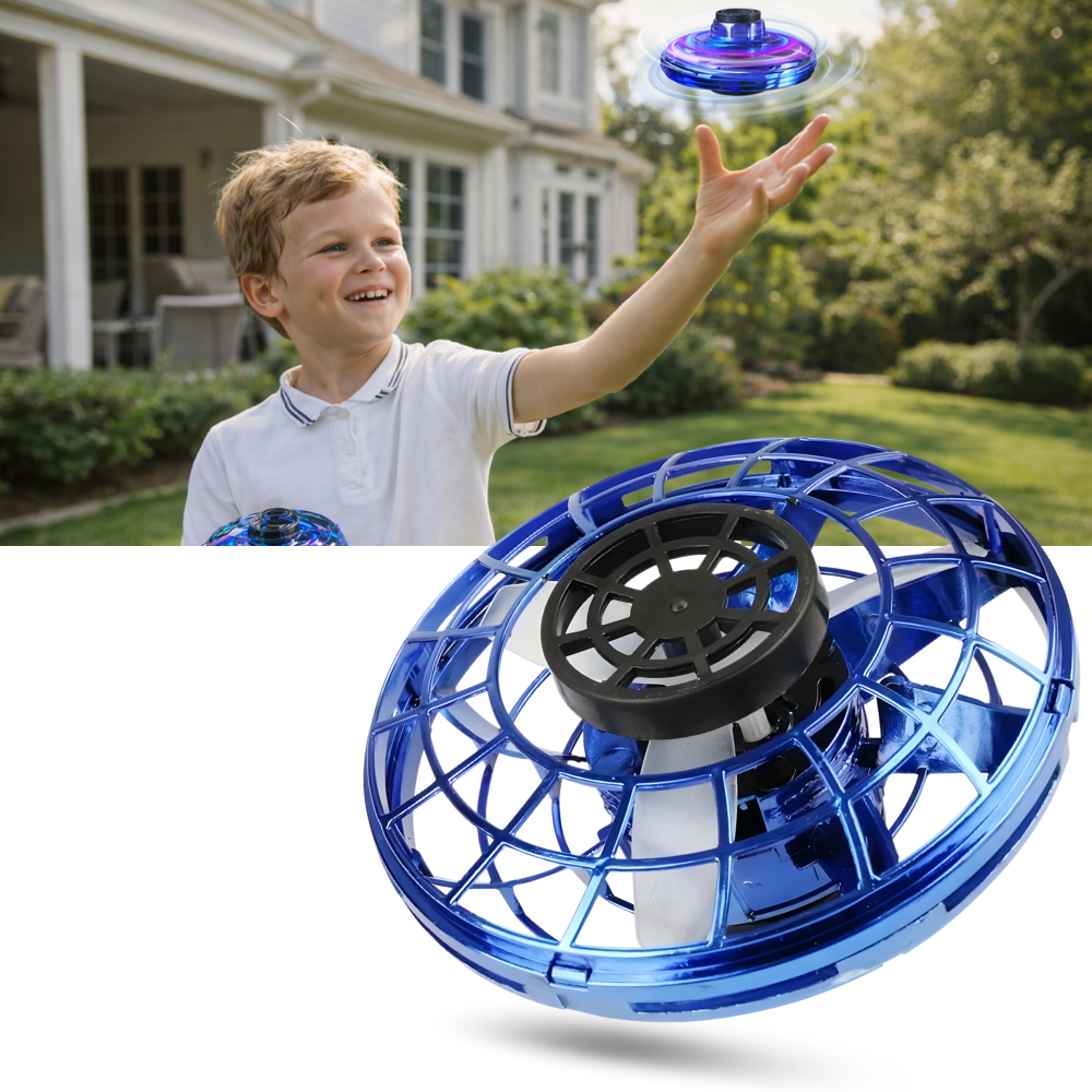 Launch The Fun UFO Mini Drone Spinner - Ozerty