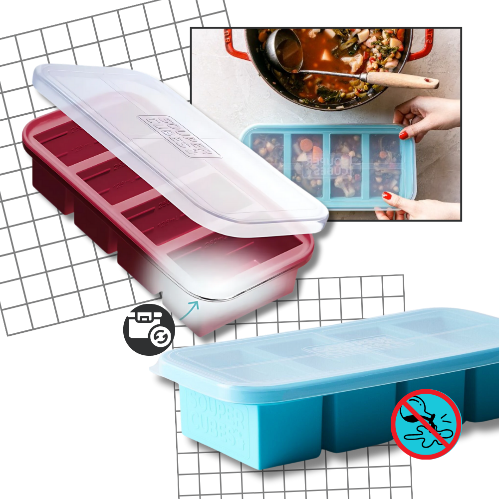 Leakproof Lid Souper Cubes  - Ozerty