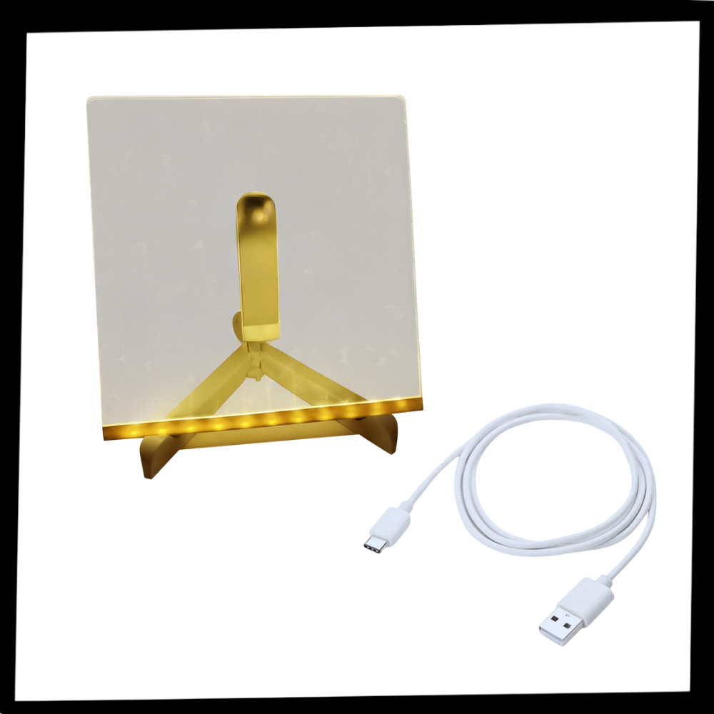 Mesmerizing LED Note Board - Ozerty