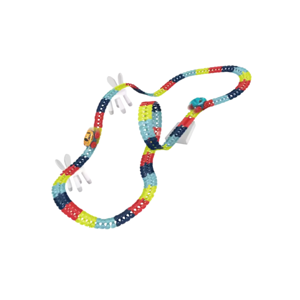 Mini Roller Coaster Race Track -195 pcs - Ozerty