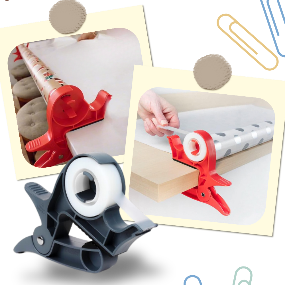 Multi-Purpose Gift Wrapping Paper Holder - Ozerty