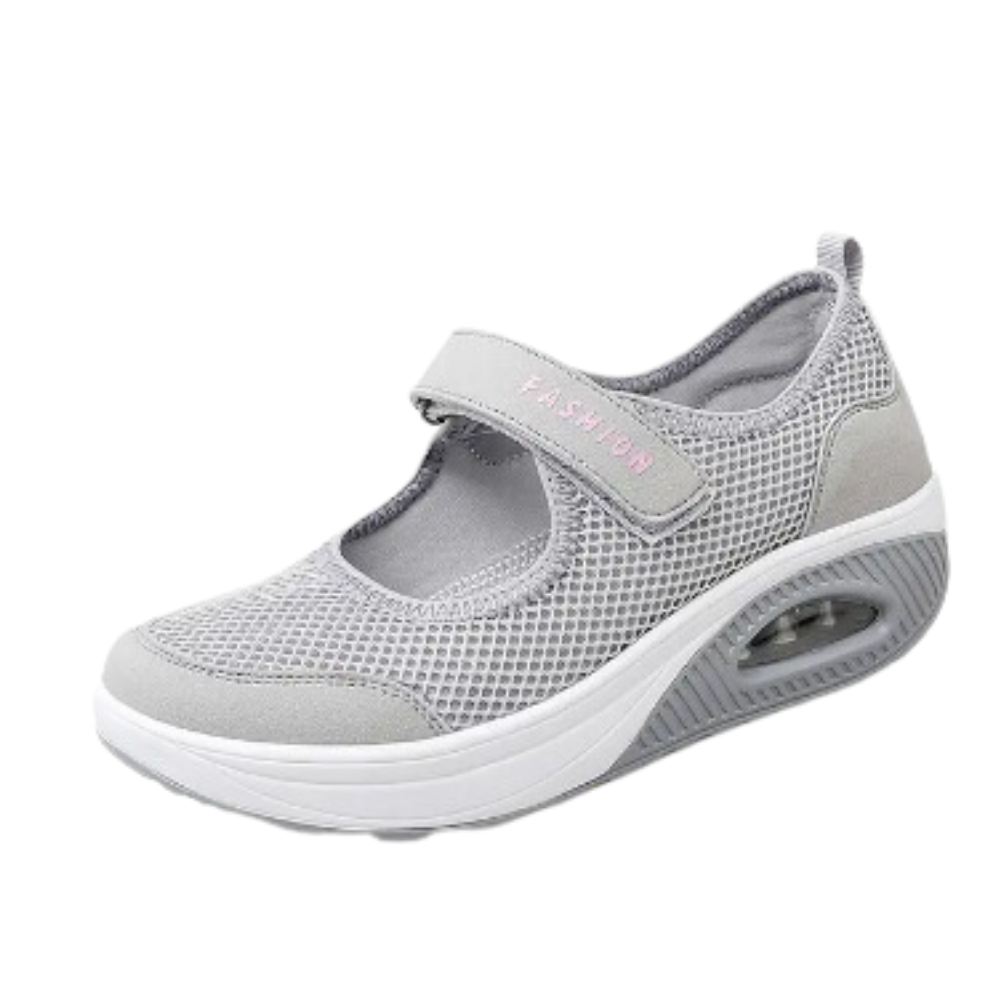 Non-slip Orthopedic Sneakers -Grey - Ozerty