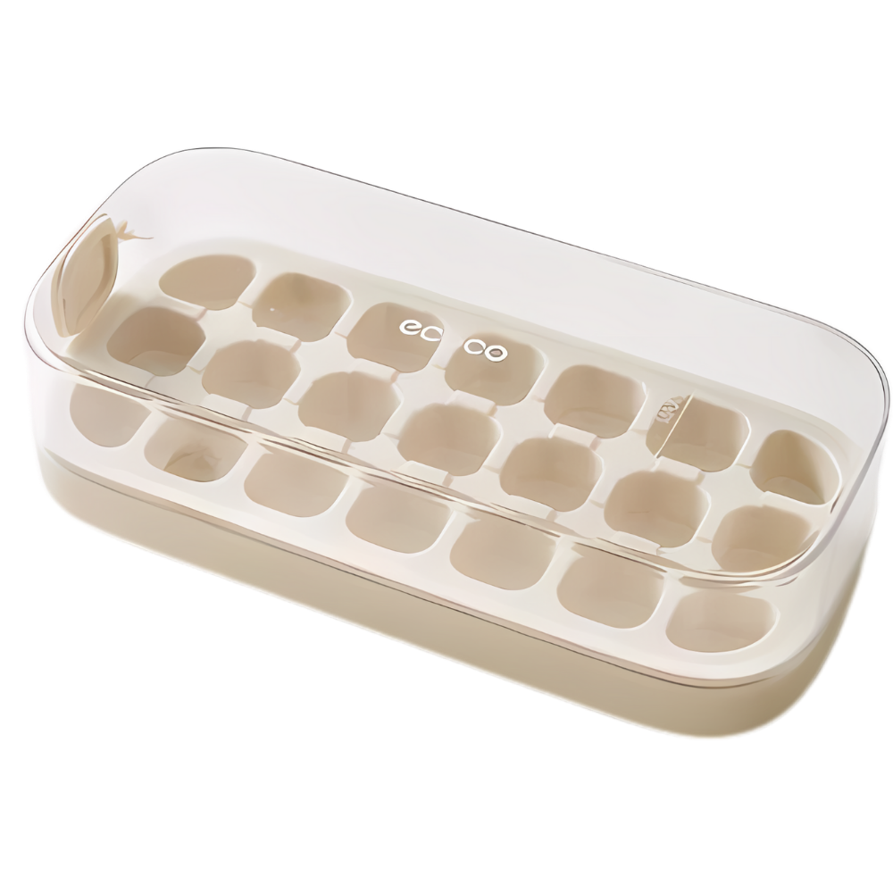 Non-stick Silicone Ice Cube Trays -White - Ozerty