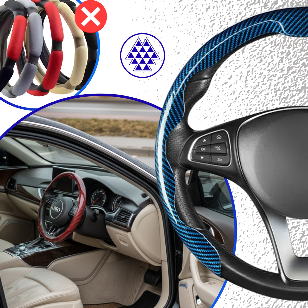 Non-Slip Steering Wheel Cover  - Ozerty