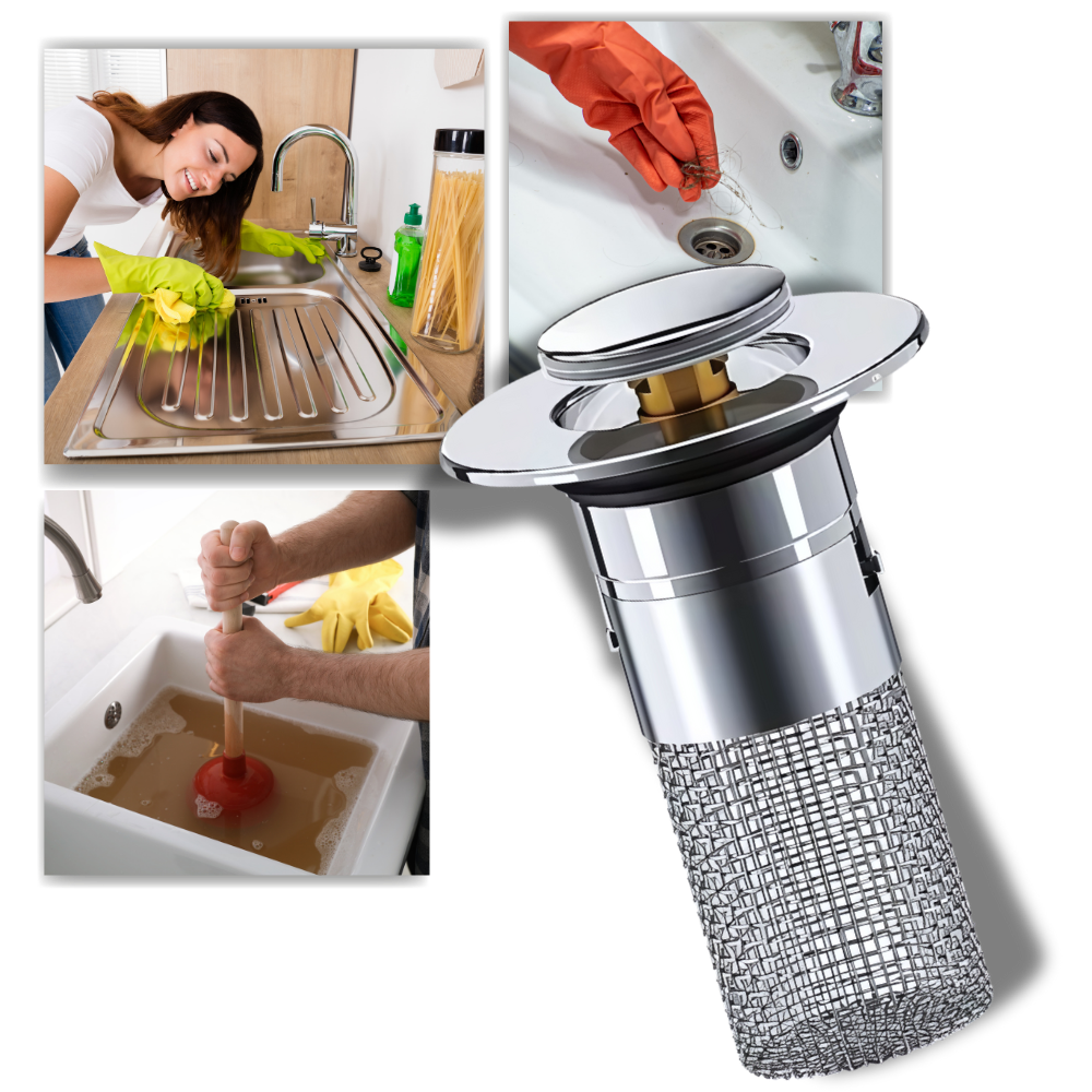 Odor Isolation Pop Up Sink Stopper  - Ozerty