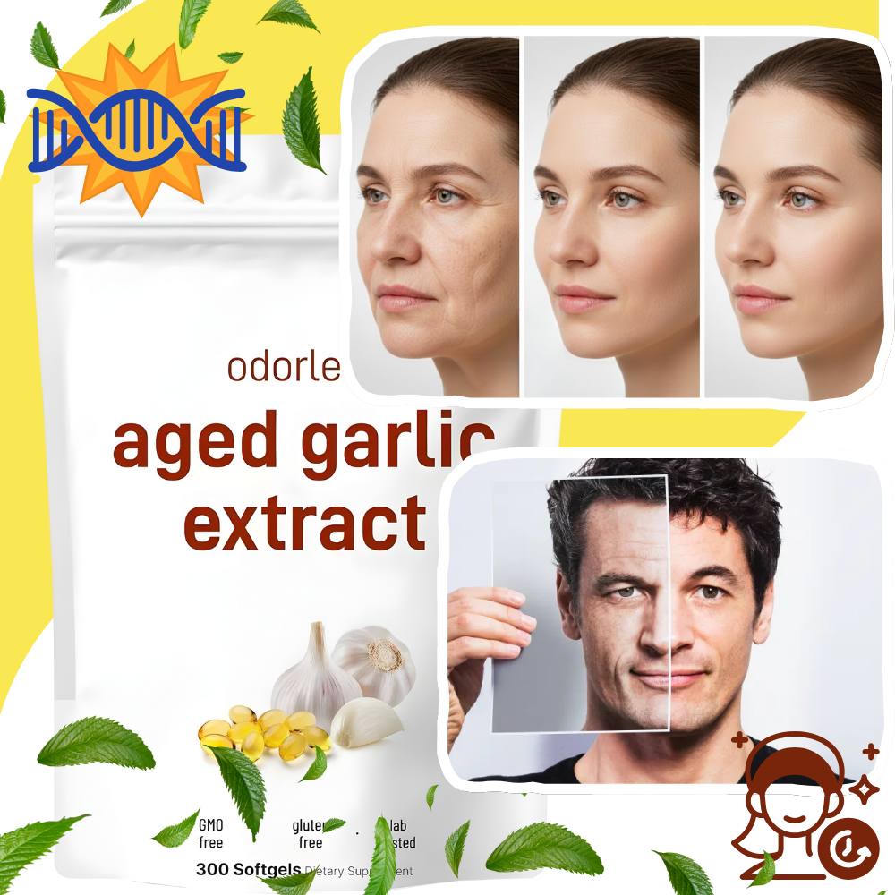 Organic Garlic Extract Soft Gels - Ozerty