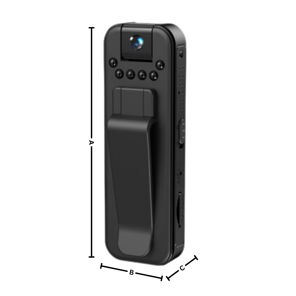 OTG Compatible Wireless Vlog Body Camera - Ozerty