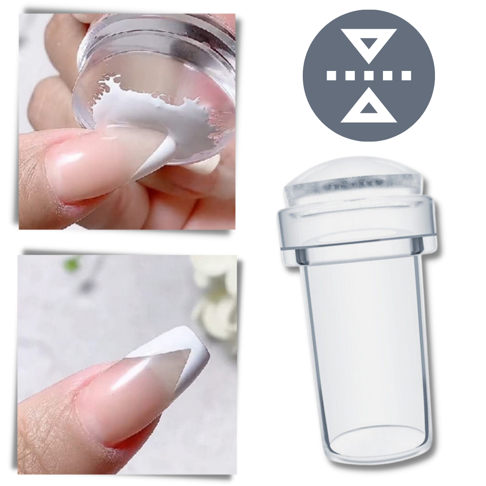 Perfect Symmetry Transparent Nail Art Tool - Ozerty