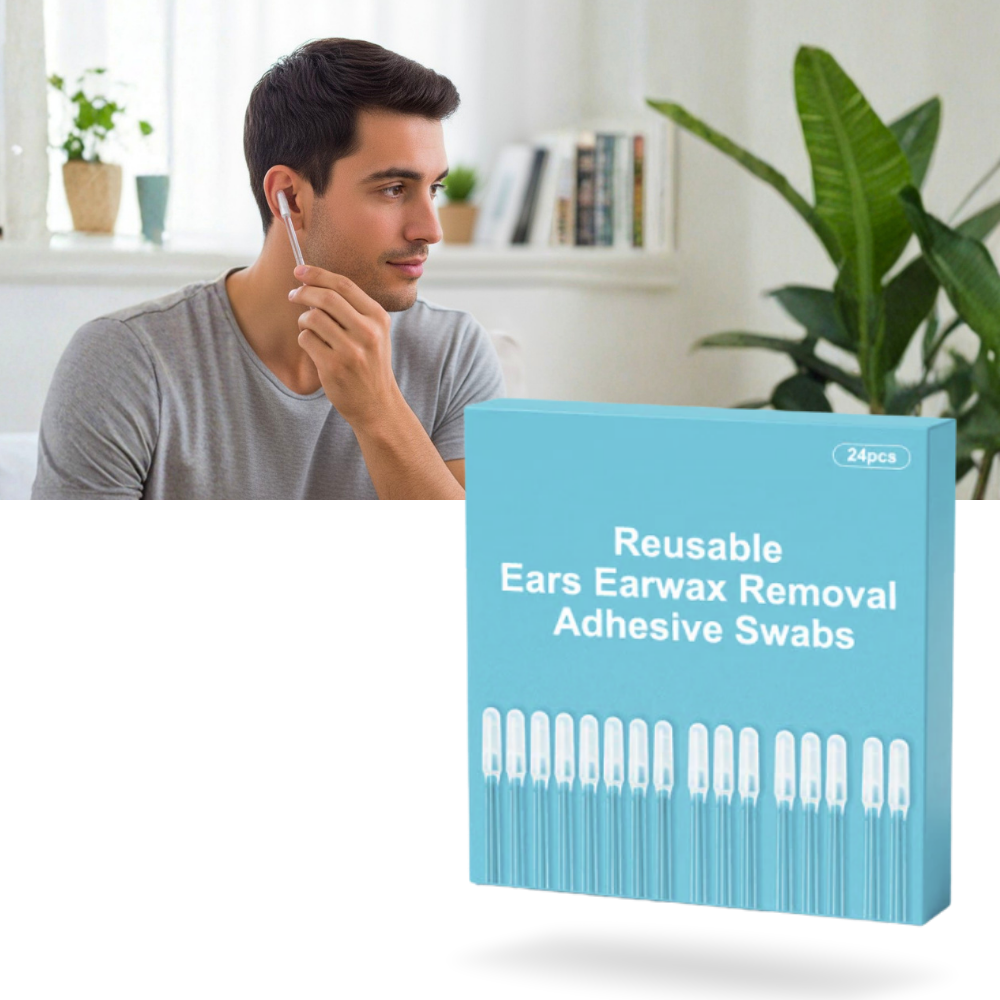 Precisely Gentle Reusable Ear Wax Stick - Ozerty