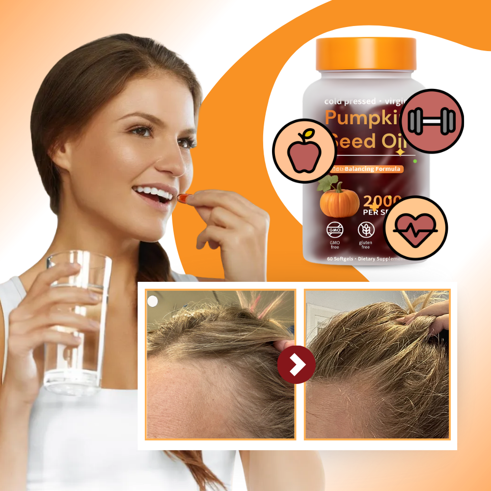 Pumpkin Seeds Oil Soft Gels - Ozerty