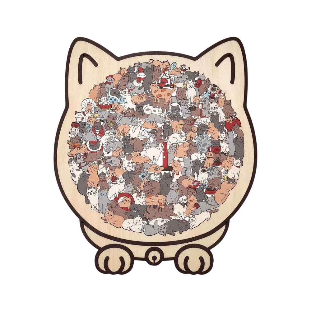 Relaxing Jigsaw Cat Puzzle  -Classic Cat - Ozerty