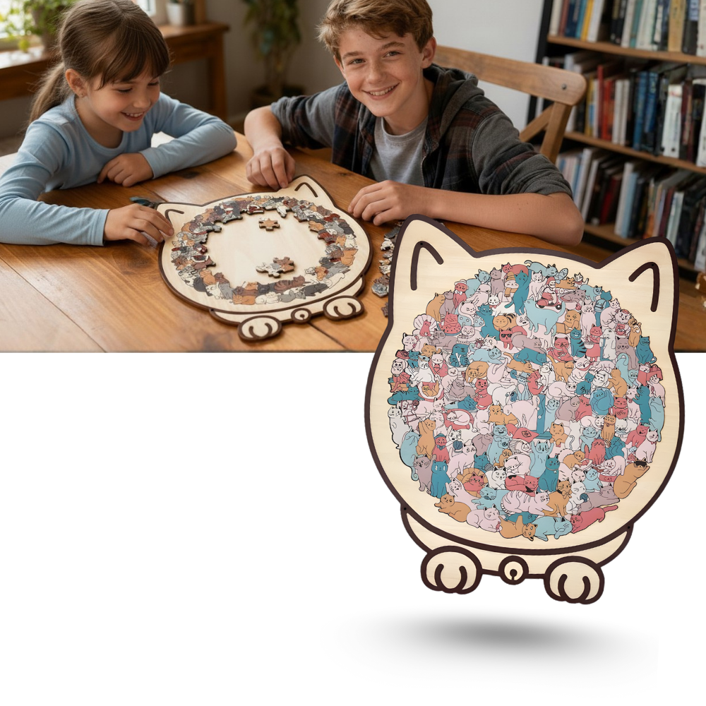 Relaxing Jigsaw Cat Puzzle  - Ozerty