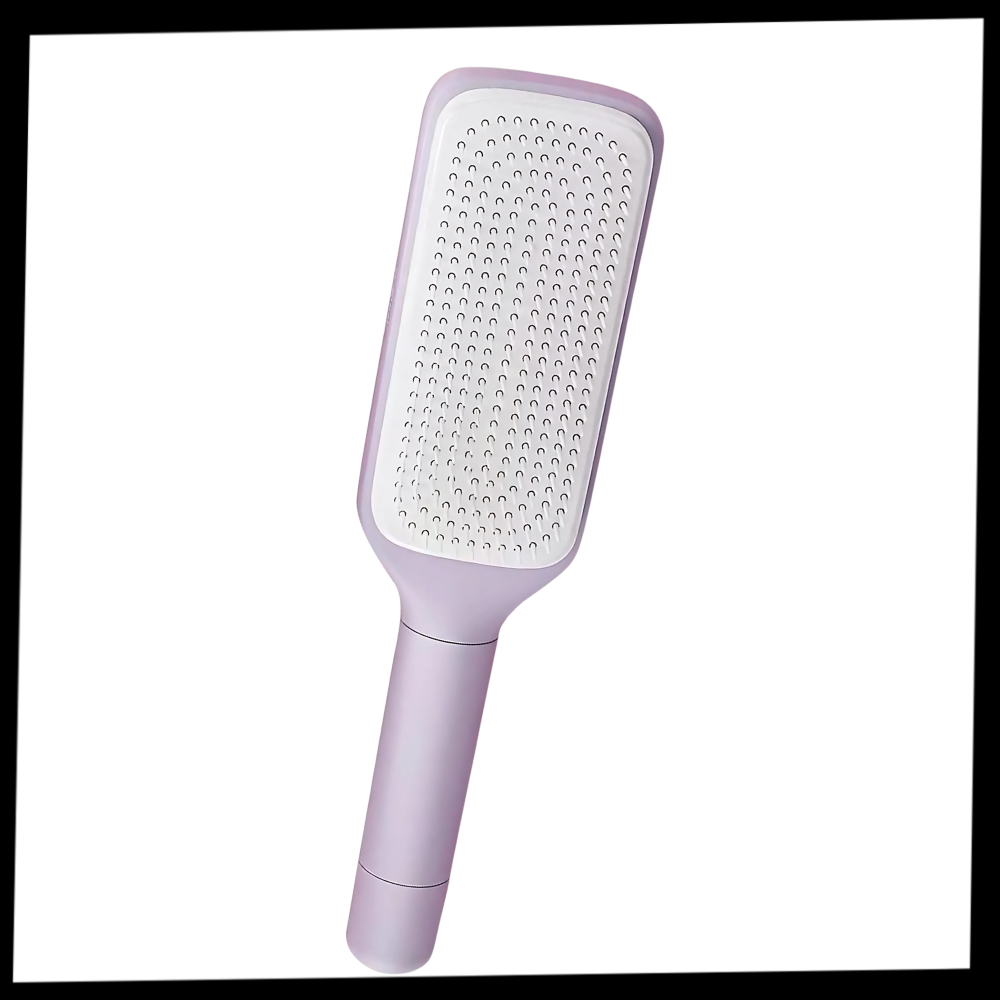 Scalp Massage Self-Cleaning Hair Brush - Ozerty