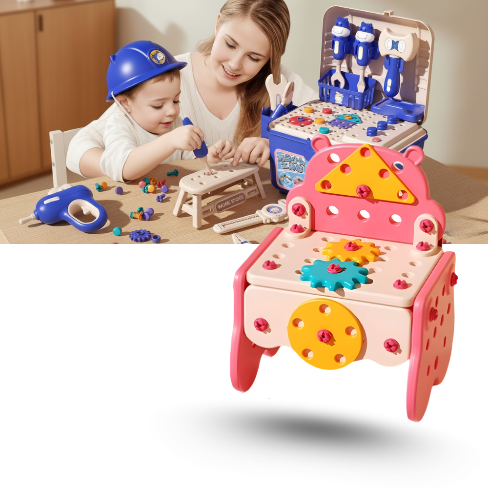 Screw Puzzle Kid Tool Box - Ozerty