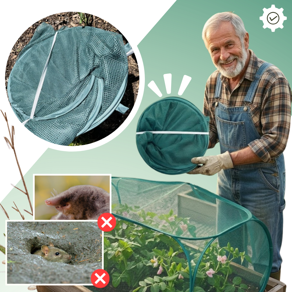 Secure Breathable Mesh Plant Cover - Ozerty
