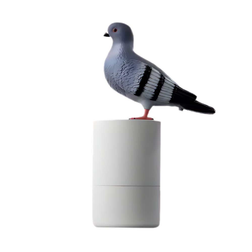 Sensor Pigeon Soap Dispenser -Black - Ozerty