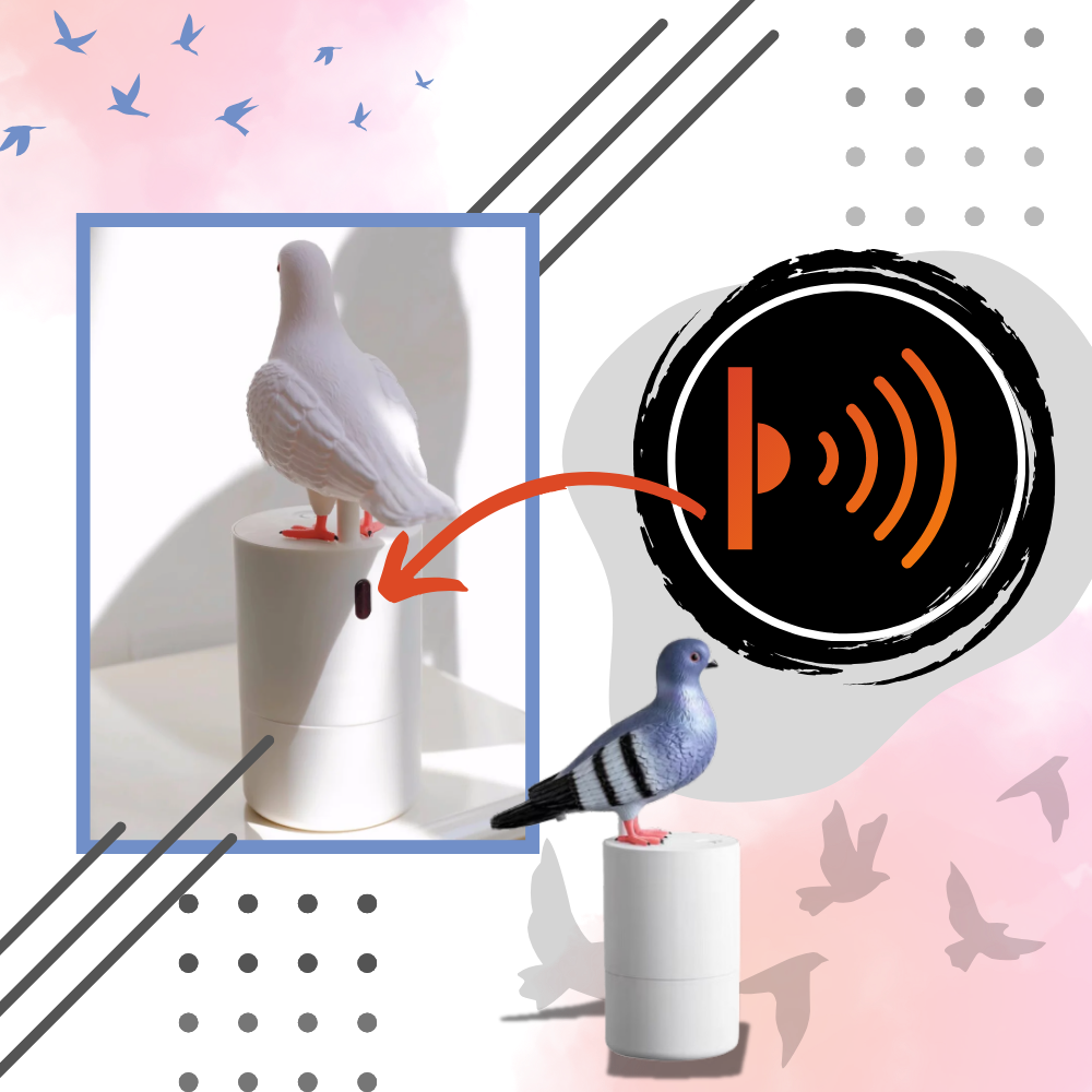 Sensor Pigeon Soap Dispenser - Ozerty