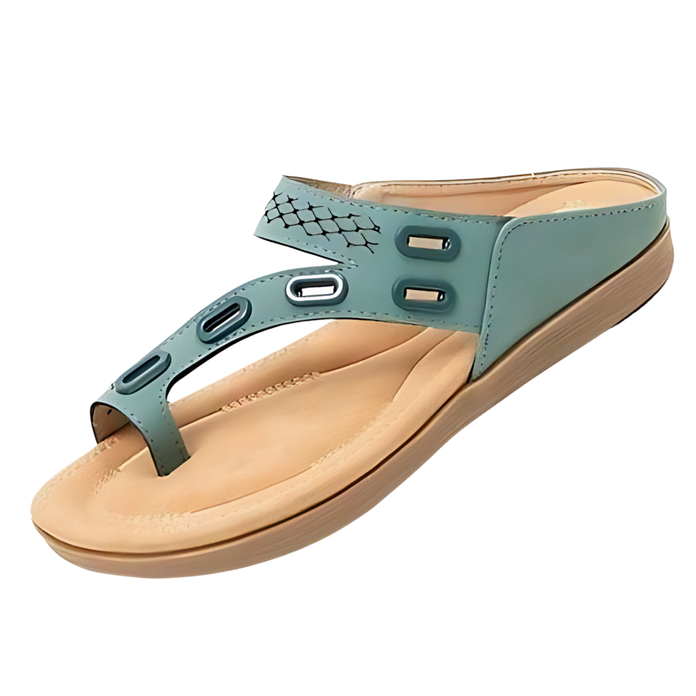 Shock Absorption Orthopedic Sandals  -Green - Ozerty