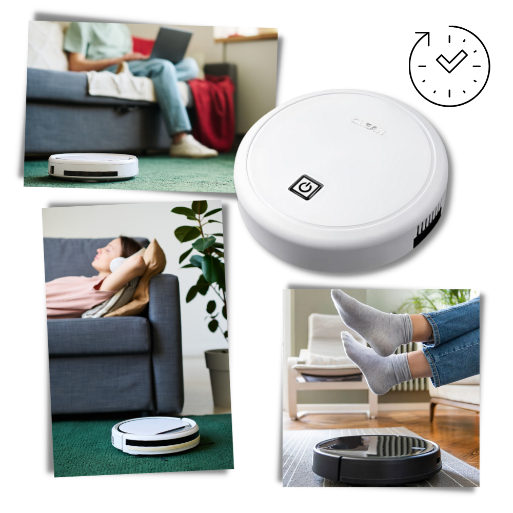 Smart Robot Vacuum Cleaner Mop  - Ozerty