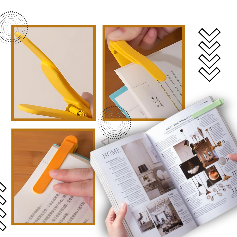 Smart Silicone Bookmarks  - Ozerty