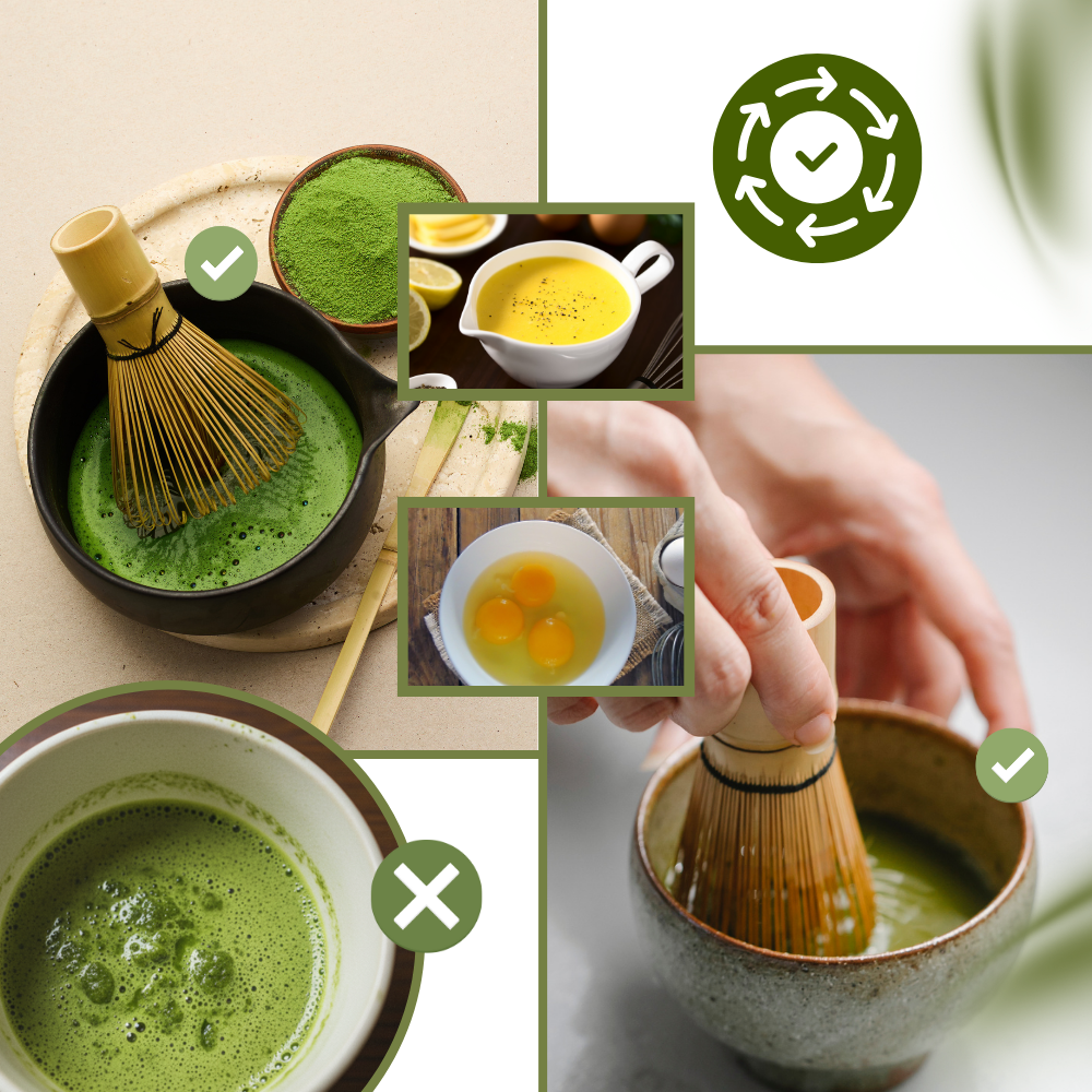 Smooth Mixing Matcha Whisk - Ozerty
