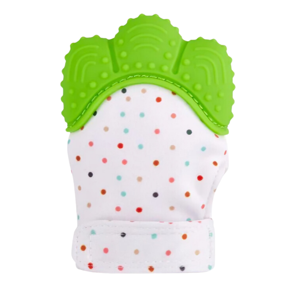 Soothing Teething Mitten -Green - Ozerty