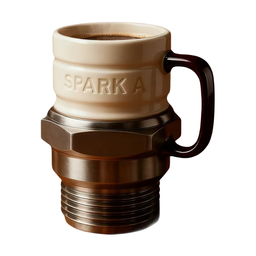 Spark Plug Novelty Mug - Ozerty