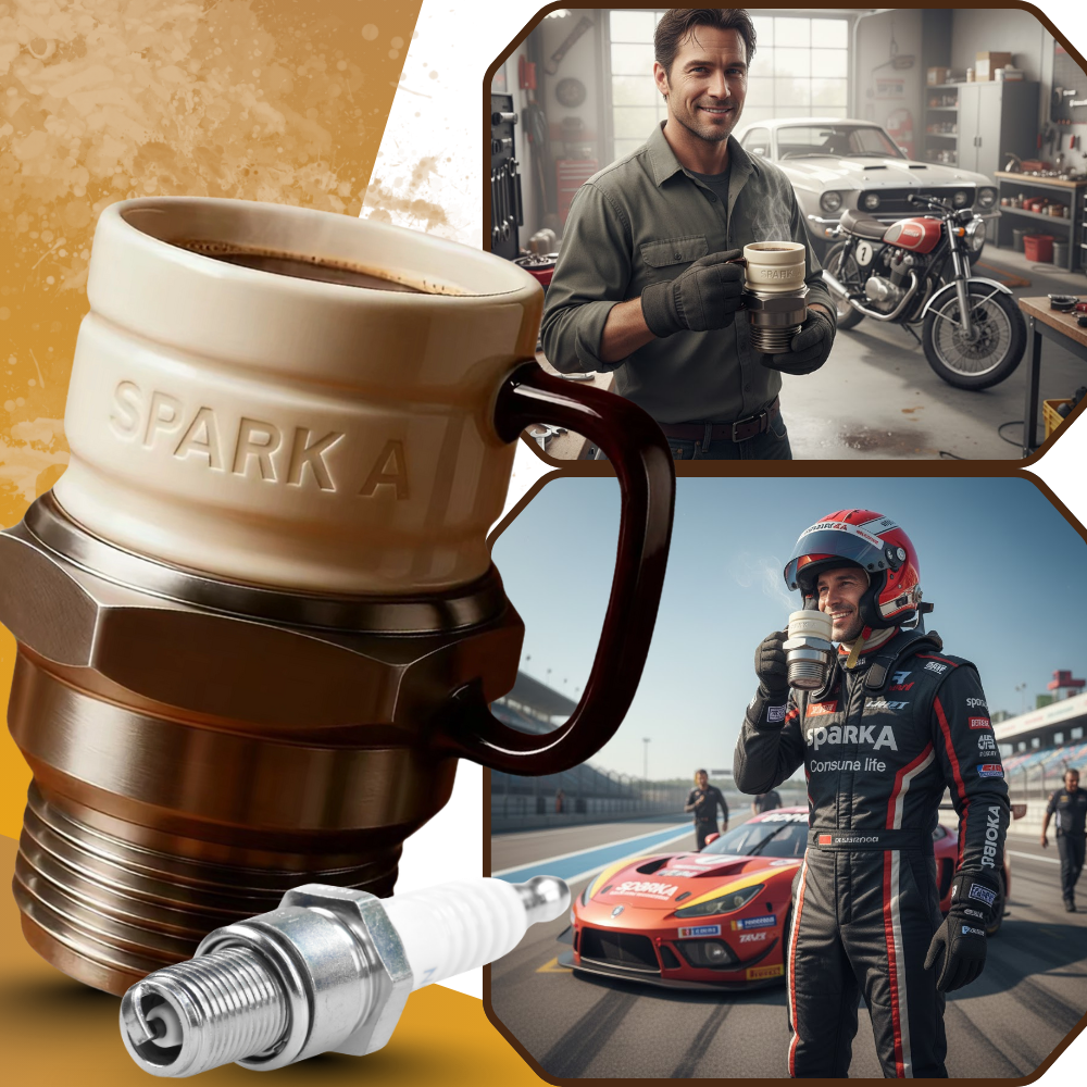 Spark Plug Novelty Mug - Ozerty