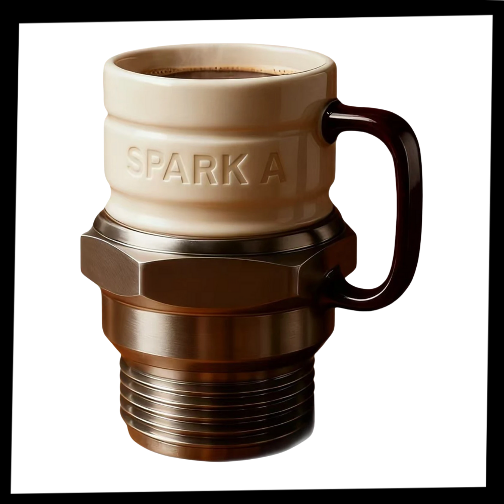 Spark Plug Novelty Mug - Ozerty