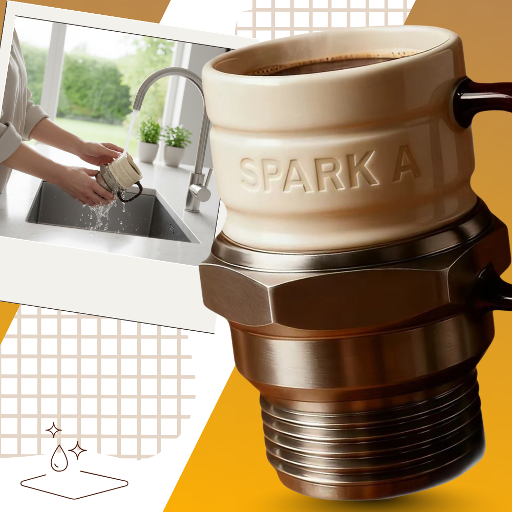 Spark Plug Novelty Mug - Ozerty