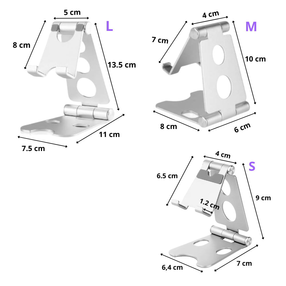 Swivel and Folding Phone Stand