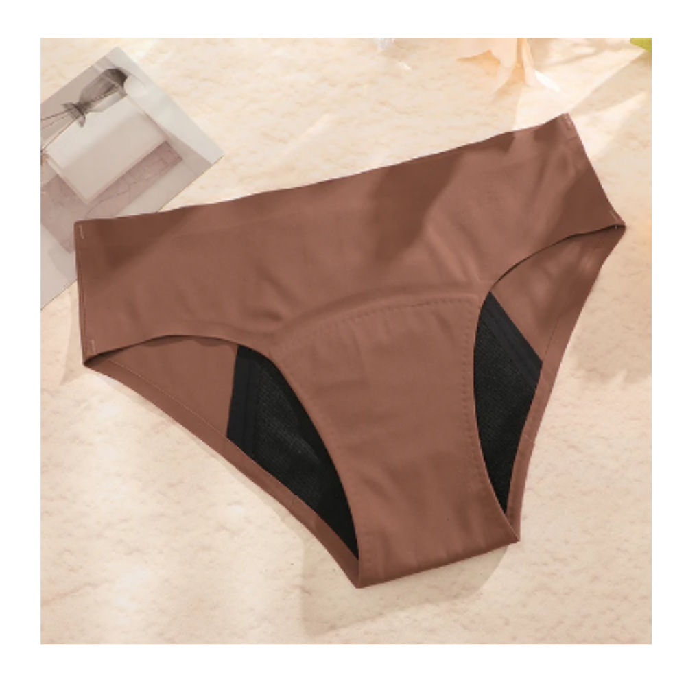 Ultra-Absorbent Menstrual Underwear -Mocha - Ozerty