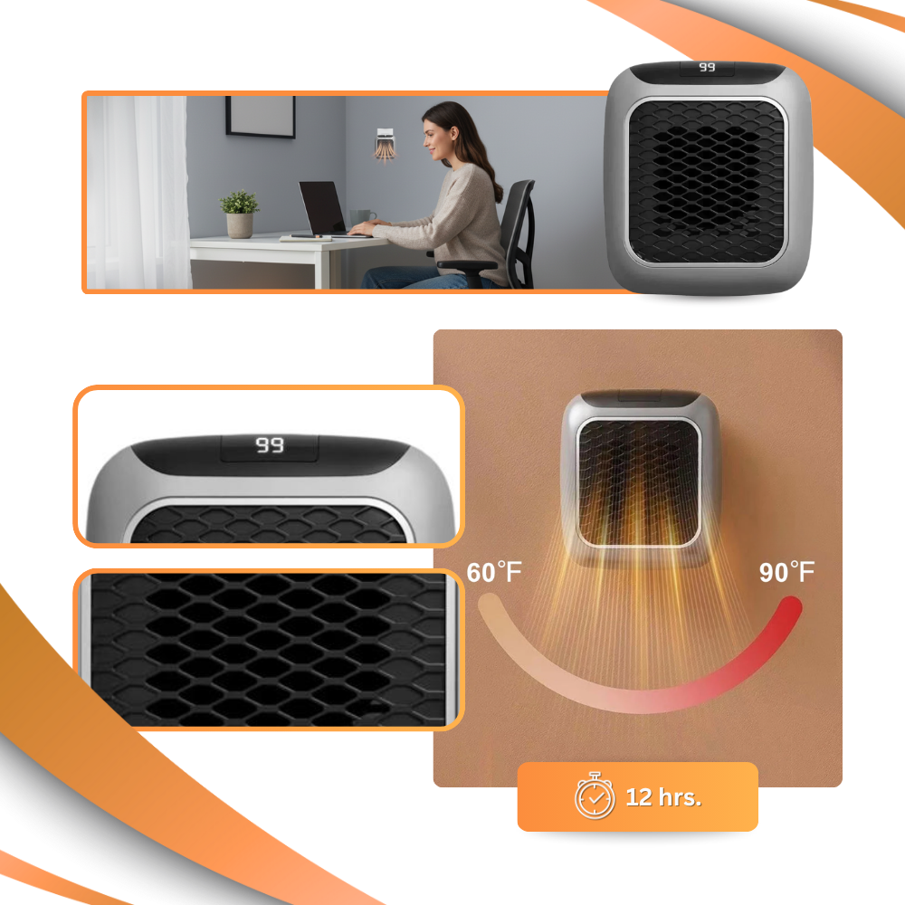 Ultra-Slim Smart Room Heater - Ozerty