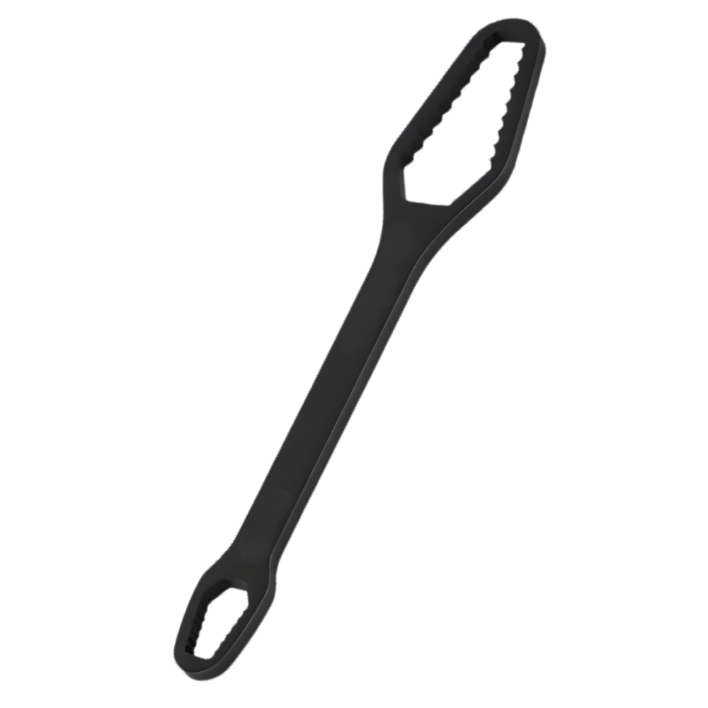 Universal Heavy Duty Double Flex Wrench -Black - Ozerty