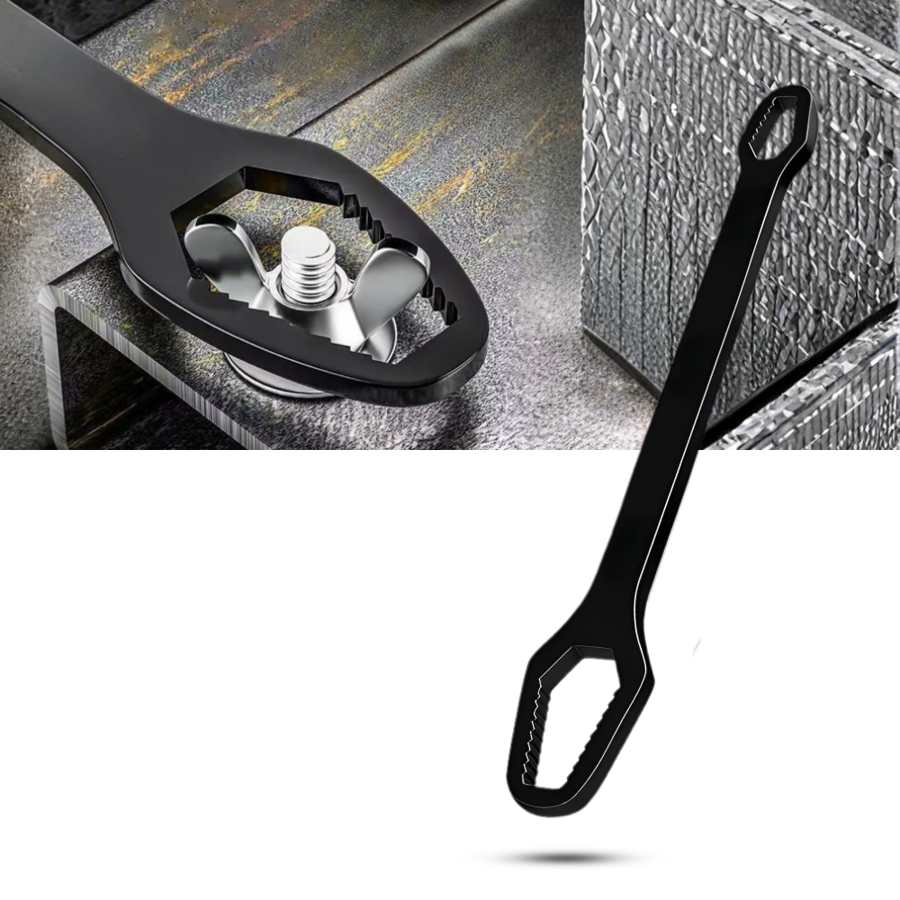 Universal Heavy Duty Double Flex Wrench - Ozerty