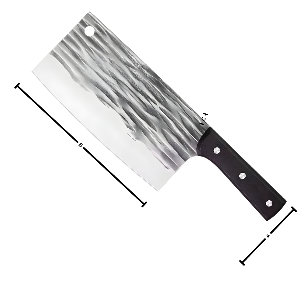 Unshakable Forged Cleaver Knife - Ozerty