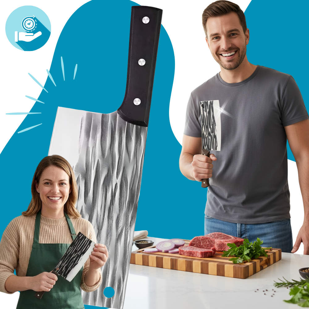 Unshakable Forged Cleaver Knife - Ozerty