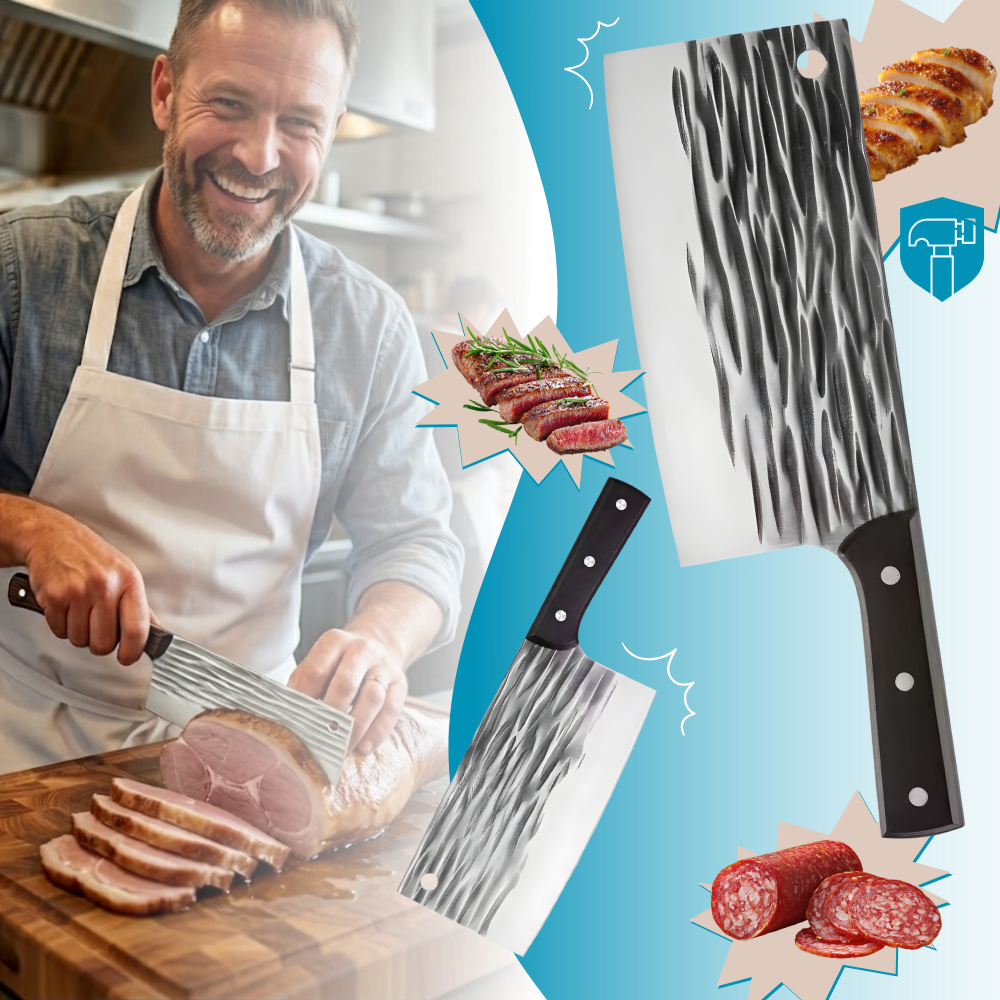 Unshakable Forged Cleaver Knife - Ozerty