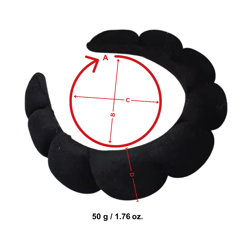 Velvet Skincare Headband - Ozerty